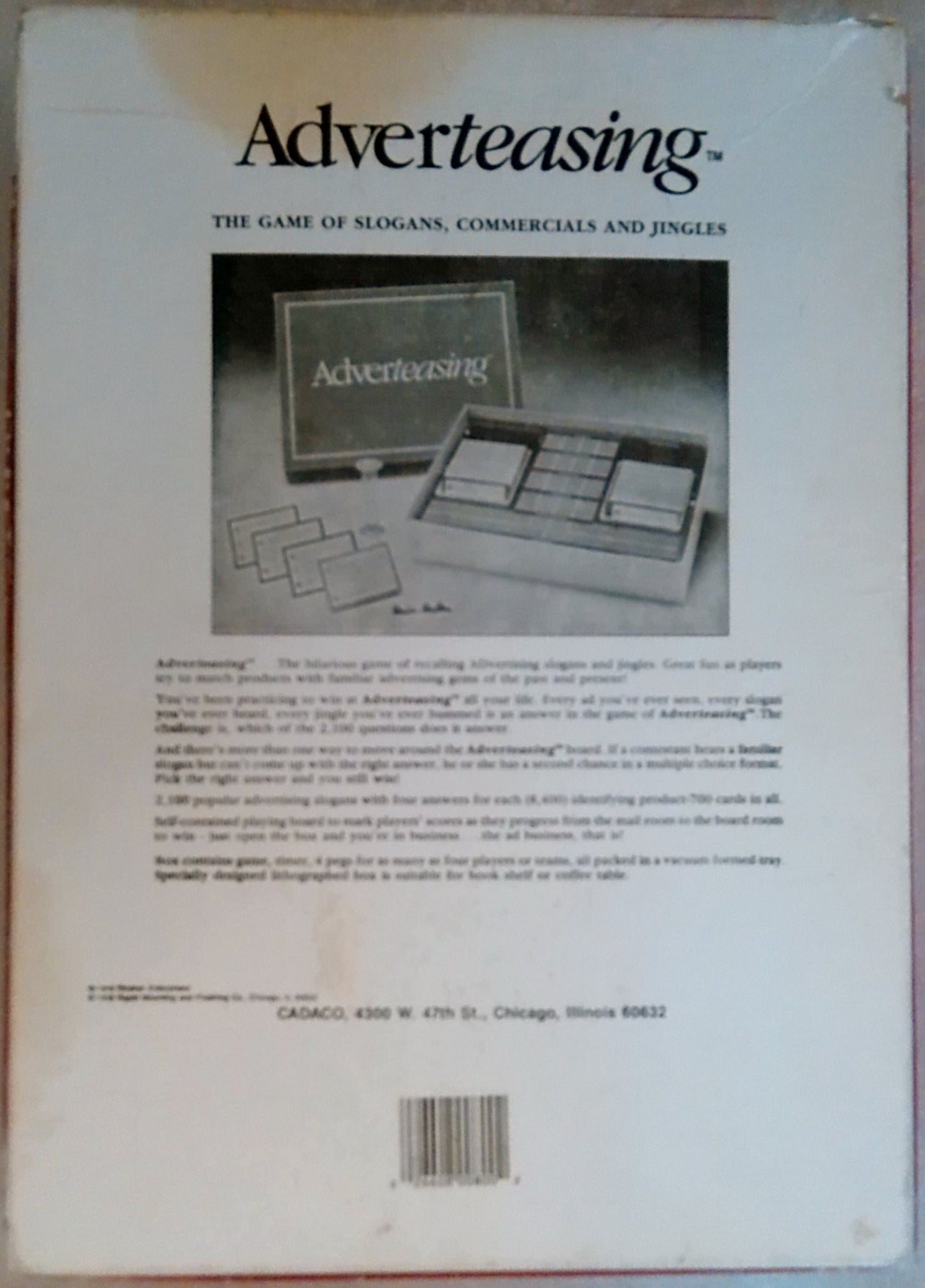 Adverteasing; The Game Of Slogans, Commercials, And Jingles (1988)
