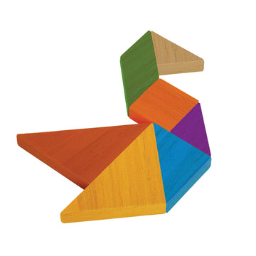 Outside Inside Backpack Tangram
