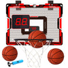 Indoor Basketball Hoop-Over The Door-Mini Basketball Hoop for Kids,Teens and Adults with Scoreboard & 3 Balls,Basketball Toys fo
