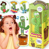 Dancing Cactus, Talking Cactus Toy For Baby Cactus Toy Mimic Voice Recording Repeats What You Say | Gift For Toddlers/Kids (Rech