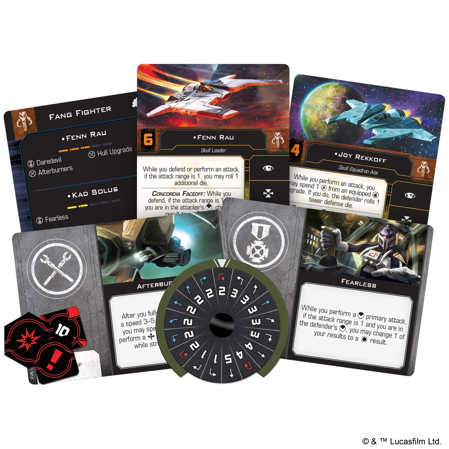 Star Wars X-Wing 2nd Edition Scum and Villainy Conversion Kit - Strategy Game by Atomic Mass Games for 2 Players, Ages 14+, 45 Min Playtime