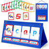 Torlam Cvc Word Builder Kindergarten Classroom Must Haves, Phonics Games Preschool Learning Activities Spelling Toy Reading Letter Site Sight Words Games Flash Cards For Kids Autism Special Education