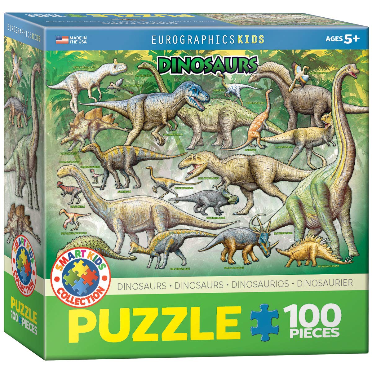 Dinosaurs 100 Piece Jigsaw Puzzle