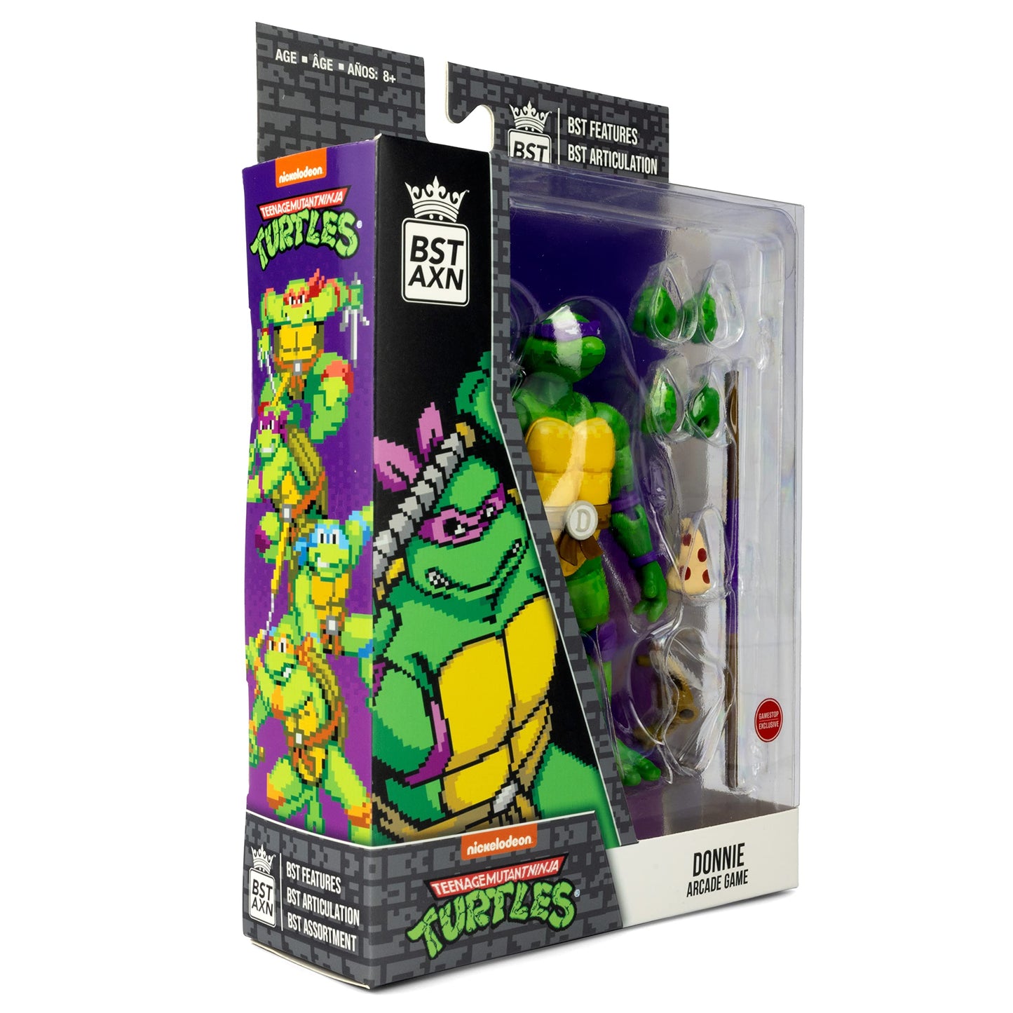 The Loyal Subjects Teenage Mutant Ninja Turtles 'Arcade Game' Donatello Bst Axn 5-Inch Action Figure