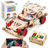 Stem Kits For Kids Ages 8-10, Remote Control Car Model Building Kit For Boys 8-12, Wooden 3D Puzzles 8-13, Wood Science Crafts P