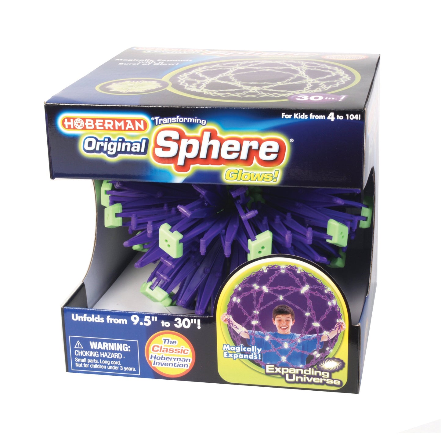 Hoberman: Sphere-- Expanding Universe Glow