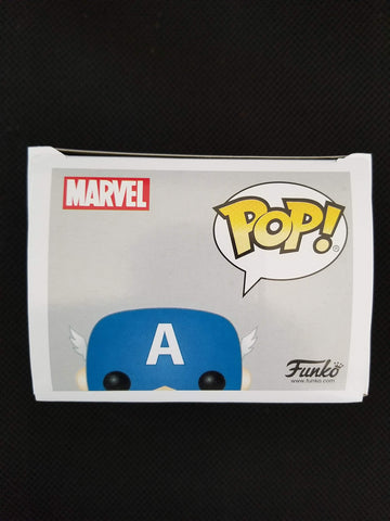 Funko POP! Captain America Bucky Barnes #06 - 3.75 Black & Blue - 2017 Summer Convention Exclusive Collectible Figure