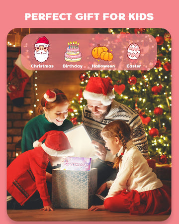 Bravokids Lcd Writing Tablet For Kids,Toys For 2 3 4 5 6 Year Old Girl Gifts,8.5 Inch Toddler Doodle Board Drawing Tablet, Unicorn Toys, Christmas Birthday Gifts (Pink)