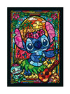 Tenyo 266 Piece Jigsaw Puzzle - Stained Art Stitch! Stained Glass, 18.2x25.7cm, Color: スティッチ, Model: DSG-266-758