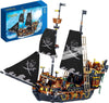 YBLOCK Pirates Ship Building Mini Blocks Set Pirate Brick Toy Set Building Blocks for Boys 8-14 Gift for Kids & mature-themed Collections Enthusiasts (1328 Pieces)