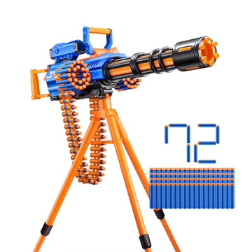 Zuru Xshot Insanity Motorised Gatling Blaster With Tripod Stand Includes 72 Darts