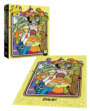Usaopoly Scooby-Doo Those Meddling Kids 1000 Piece Jigsaw Puzzle | Officially Licensed Scooby-Doo Merchandise | Collectible Puzzle Featuring Scooby-Doo, Shaggy, Velma, Daphne And Fred, Yellow