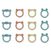 Ingenuity Sheppy'S Squad Toy Links For Newborn And Up, 12 Links, Plant-Based And Bpa-Free Materials, Multi-Texture