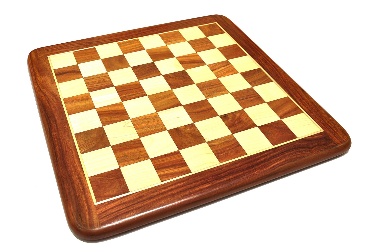 Palm Royal Handicrafts 4 Years 21 Inches Handmade Flat Wooden Chess Board Made With Indian Rosewood Wooden Chess Board For Chess