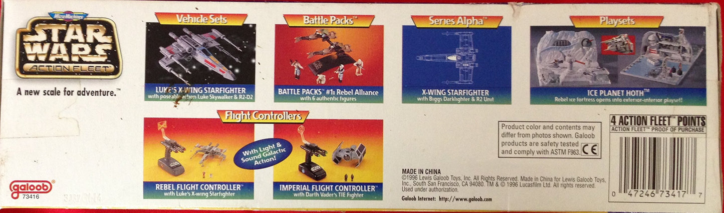 Star Wars Action Fleet Rebel Flight Controller W/ Luke'S X-Wing Starfighter