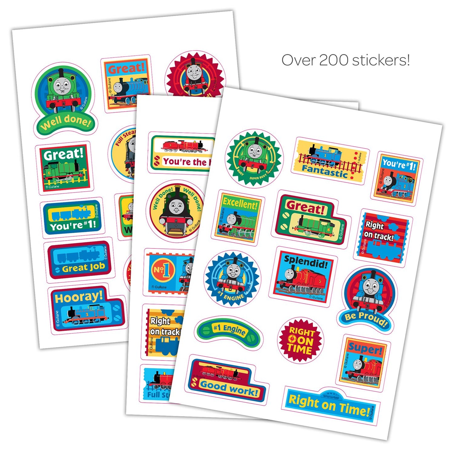Thomas and Friends Bendon 6775 Thomas & Friends 16-Page Mini Sticker Pad