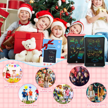 Eoocoo Toys For Ages 2-4, Writing Tablet For Kids 2 Pack, Drawing Board, Toddler Travel Essentials, No Mess Coloring Books For T