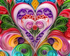 Springbok Paper Hearts 1000 Piece Puzzle For Adults - Features A Beautiful Cut Paper Heart Arrangment