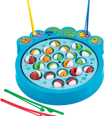 Schylling Fishing Frenzy Action Game Blue, Large