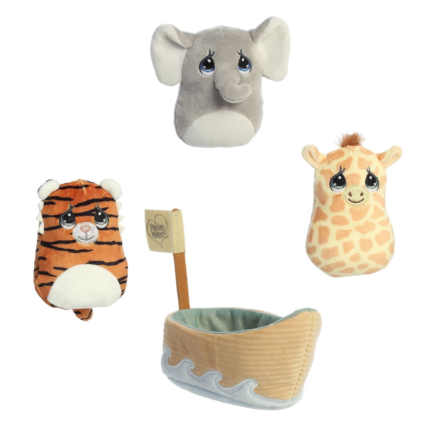 Aurora® Inspirational Precious Moments™ Noah'S Ark Playset Stuffed Animal - Cherished Memories - Enduring Comfort - Multicolor 6 Inches
