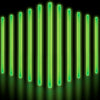 Glow Fever Glow Sticks Bulk Party Pack - 10' Large Glow Sticks - Neon Accessories Light Sticks Glow In The Dark Party Supplies For Concert, Wedding, & Birthday By Party Dragon - Green, 50 Ct