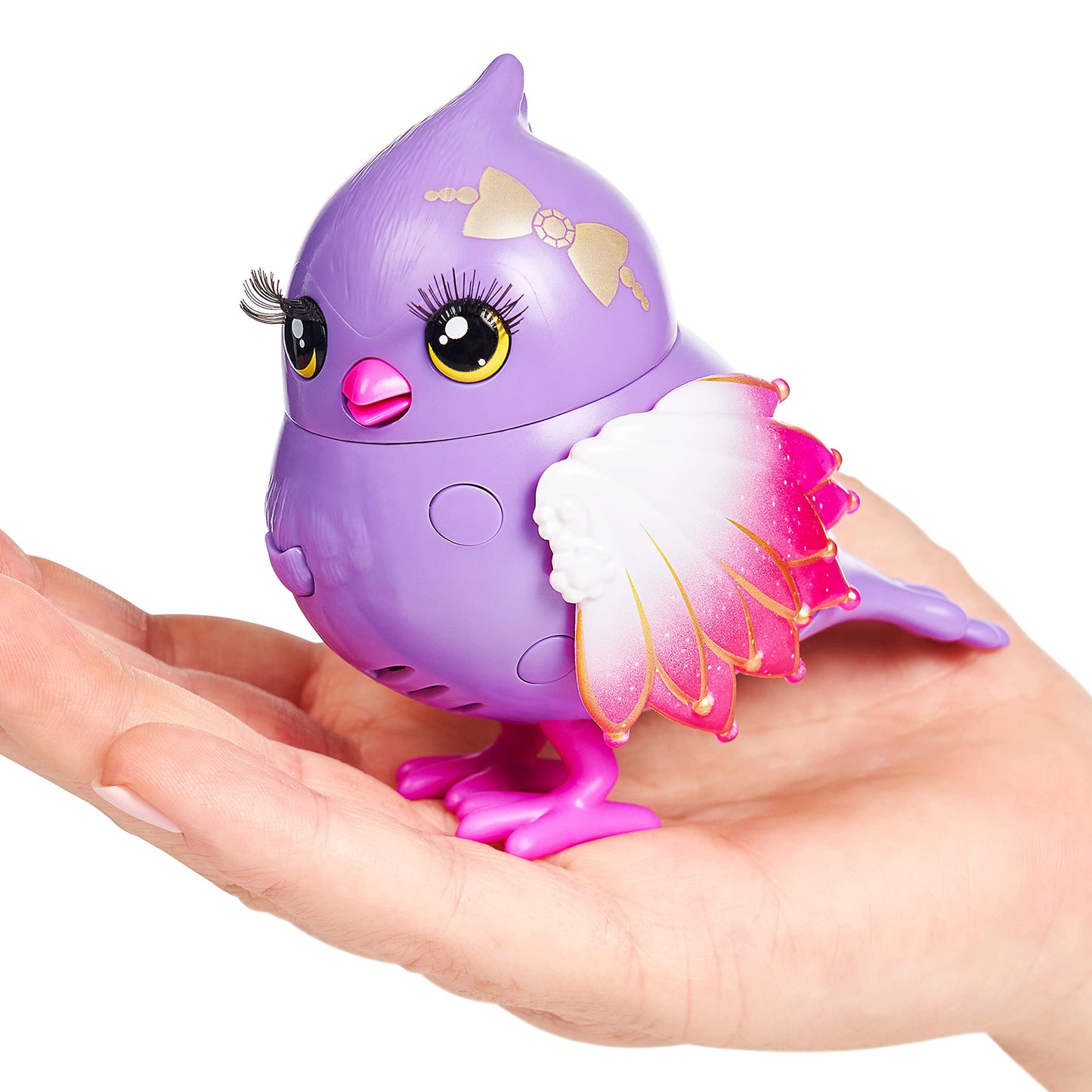 Little Live Pets - Lil' Bird & Bird House: Pretty Posh | Linkable Bird Houses, New Moving Bird Heads With 20 + Sounds, And React