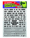 Spherewerx Night Of The Living Dead Word Puzzle Magnet Set