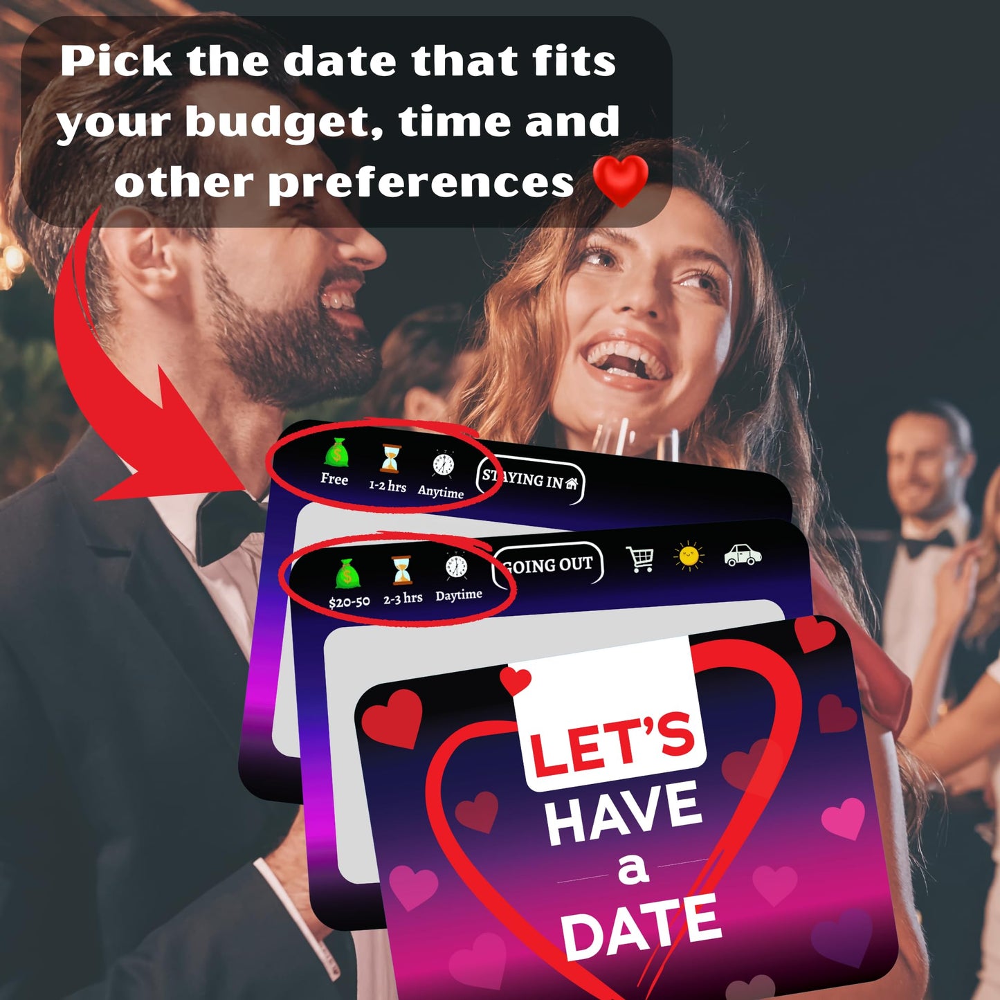 Couples Card Games for Fun and Romantic Date Night (Lets Have a Date)