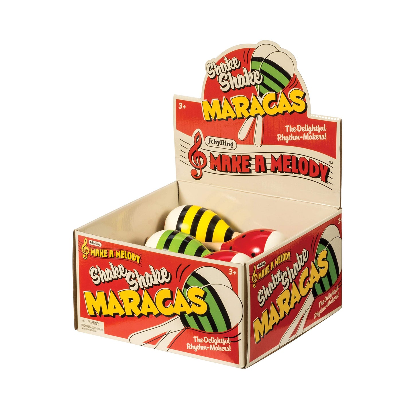 Schylling Maraca, Each Sold Individually, Colors May Vary