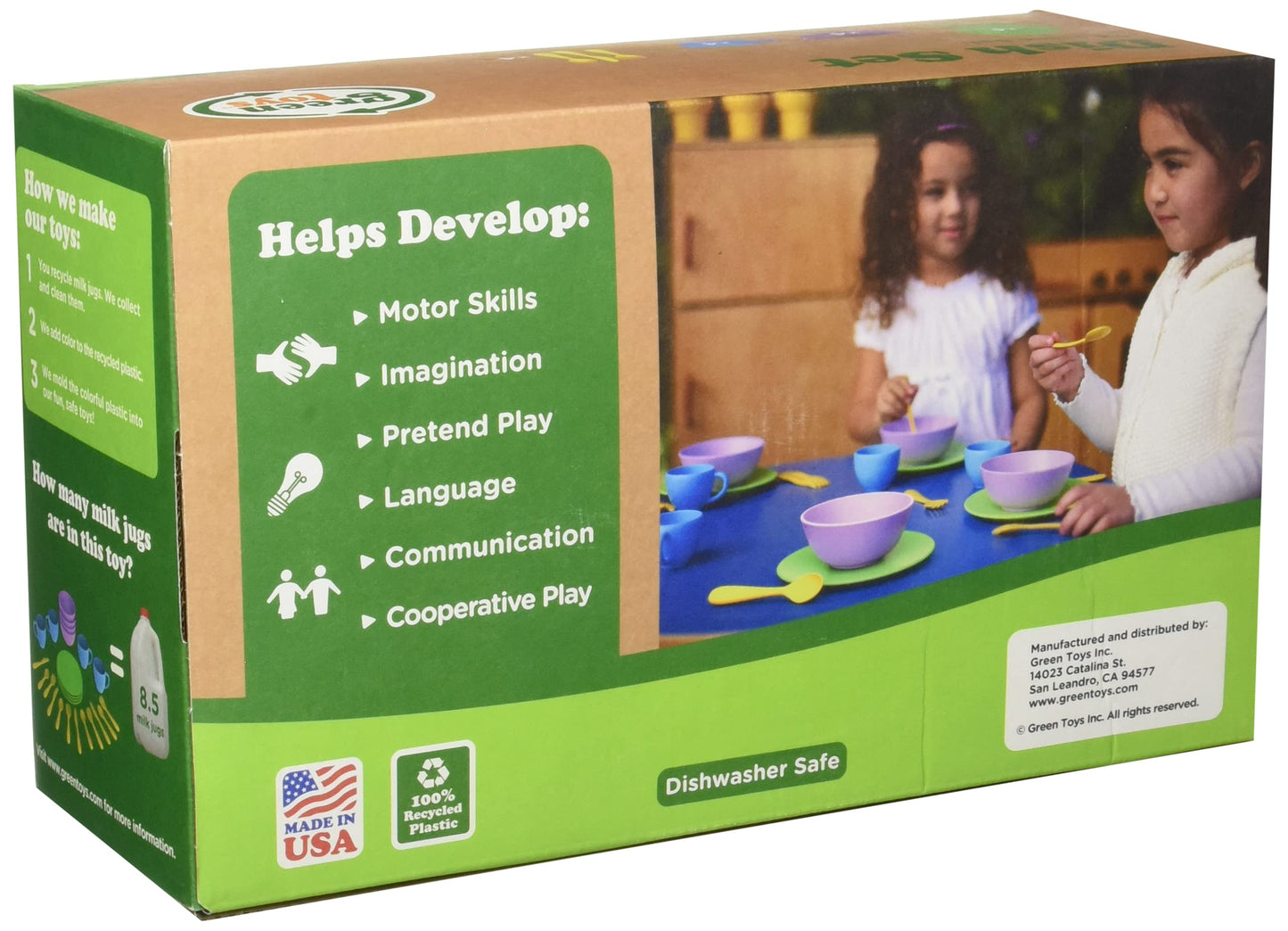 Green Toys Dish Set - 4C
