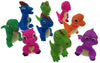 Playmaker Toys Rubber Dinosaur Family Set Of 4 Baby Bath Toys