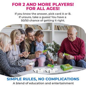 Quokka Who Knows Better? - Science - Family Card Trivia Game | Fun Learning & Educational Questions For Families | Suitable For Boys & Girls