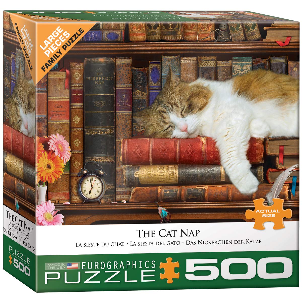 Eurographics The Cat Nap 500-Piece Puzzle