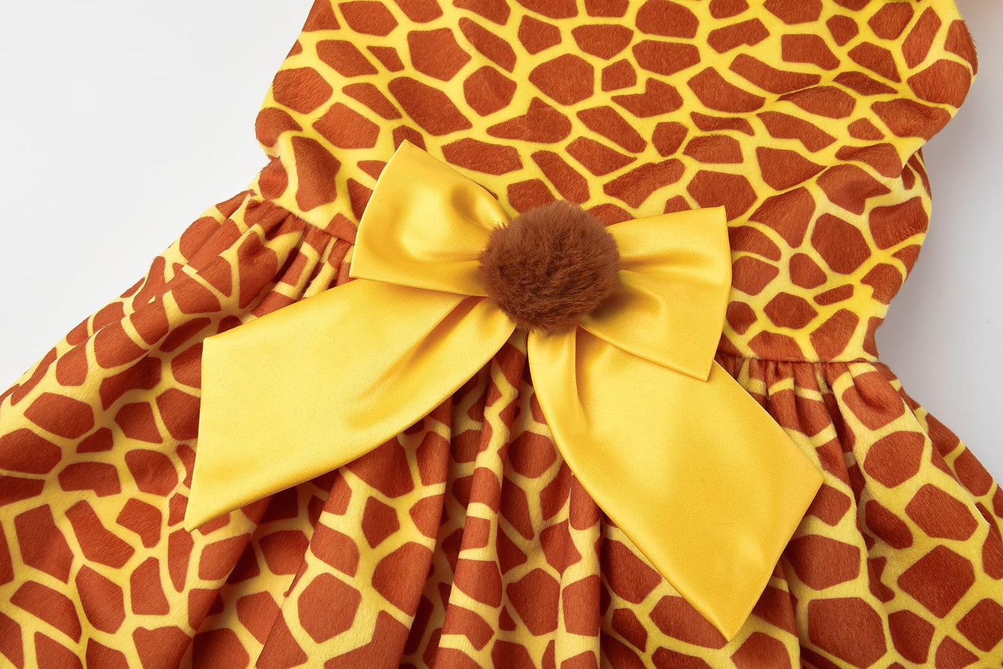 Relibeauty Giraffe Costume Kids Jungle Party Animal Costume Girls Halloween Animal Fancy Dress With Tail,10-12/150