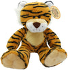 Anico 13" Plush Tiger Toy - Orange Soft Stuffed Animal, Model 33290843