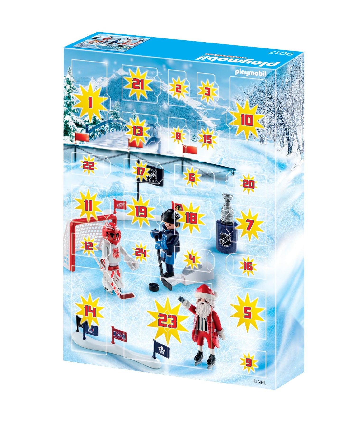 Playmobil NHL Advent Calendar Rivalry On The Pond Building Kit