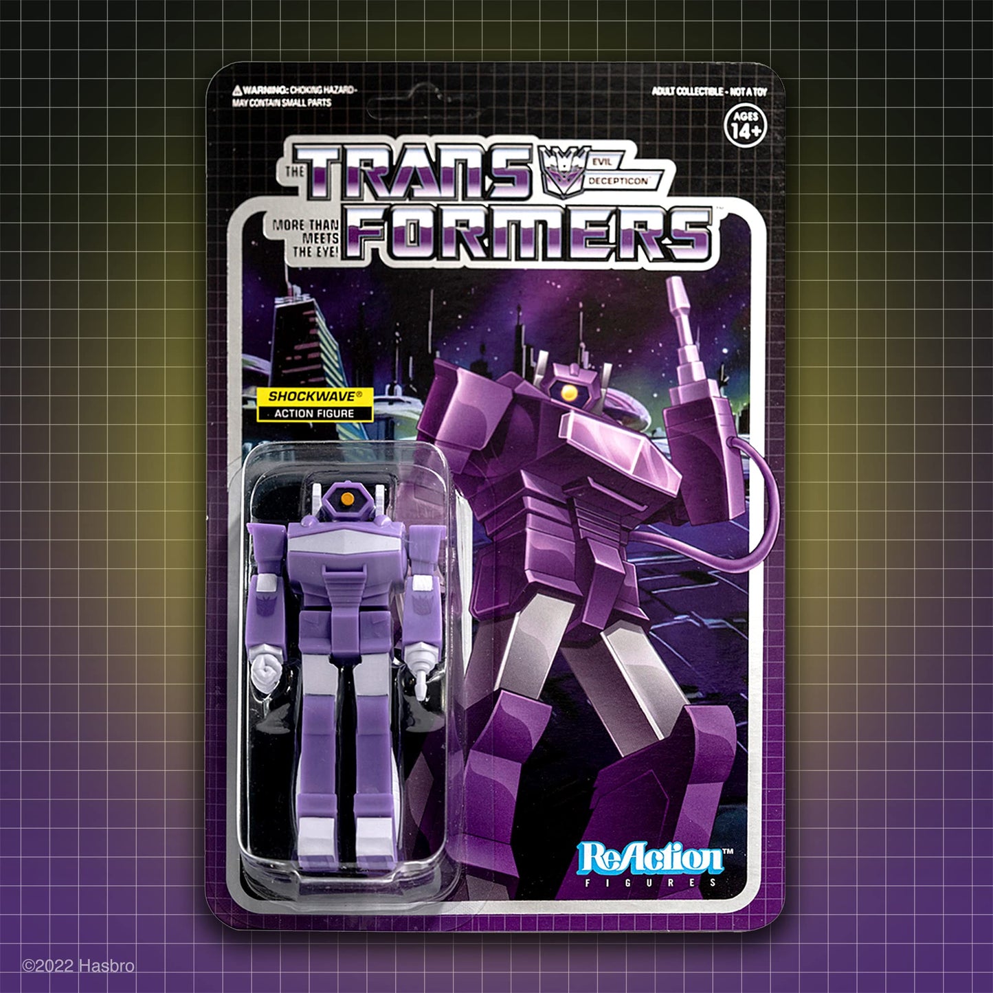 Super7 Transformers Shockwave 3.75 In Reaction Figure