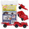 Timmee Combat Patrol Willys & Artillery - Red 4Pc Playset Usa Made