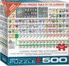 Eurographics (Eurhr) Illustrated Periodic Table Of The Elements 500Piece Puzzle 500Piece Jigsaw Puzzle, Multicoloured (6500-5355