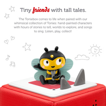 Tonies Audio Toy Figurine - Favorite Children's Songs: Bugs! - Small - Multicolored - Model 11000203 - Plastic