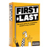 WHAT DO YOU MEME? First & Last Drinking Game for Adults - Competitive Fun, Yellow, Model FL455, Paper Material