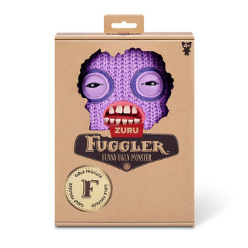 Fuggler Gold Fuggs Plush Toy - Mr Needles, Collectible Funny Ugly Monster, Model 15708, Polyester Material