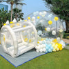 Inflatable Bubble House For Kids, 10Ft Clear Blow Up Balloon Dome With 6'L Tunnel, Outdoor Transparent Commercial Grade Pvc Bubb