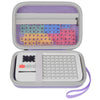 Case Compatible With Giiker Super Blocks Puzzle Game, Super Slide Brain Teaser Puzzle Holder, Organizer Storage Bag For Electronic Brain Game Console & Puzzles For Kids Boys And Girls -Box Only-Purple