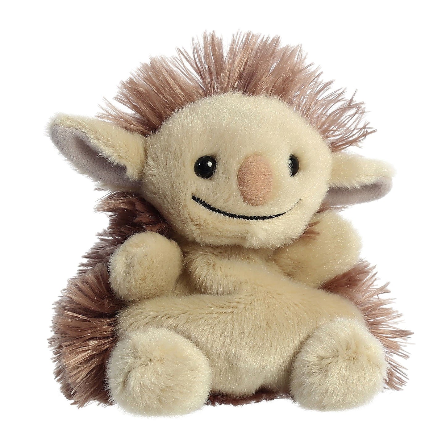 Aurora Adorable Palm Pals Flick Pukwudgie Stuffed Animal - Pocket-Sized Play - Collectable Fun - Brown 5 Inches