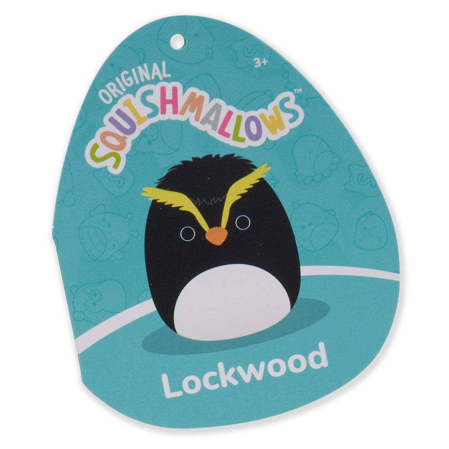 Squishmallows Original 11In Lockwood The Rockhopper Penguin - Official Jazwares Plush (Medium-Sized)