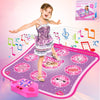 Princess Dance Mat Toy Gift - Popular Light Up Dancing Mat For Toddlers Kids Girls Ages 3 4 5 6 7 8 9 10 11 12 Year Old Christma