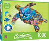 MasterPieces 1000 Piece Jigsaw Puzzle - Turtle Sailing, 25.55"x20.42", Paper, Team Color, Model 72284