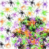MGparty 400pcs Colorful Spider Rings Halloween Rings for Kids Party Supplies ,Plastic Spider Rings Bulk for Kids Halloween Party