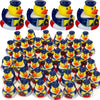Jerify 12 Pcs Cruise Ships Rubber Ducks 2 Inch Nautical Sailing Rubber Cruise Ship Ducks Bulk For Party Gift Classroom Bath Carnival Pool